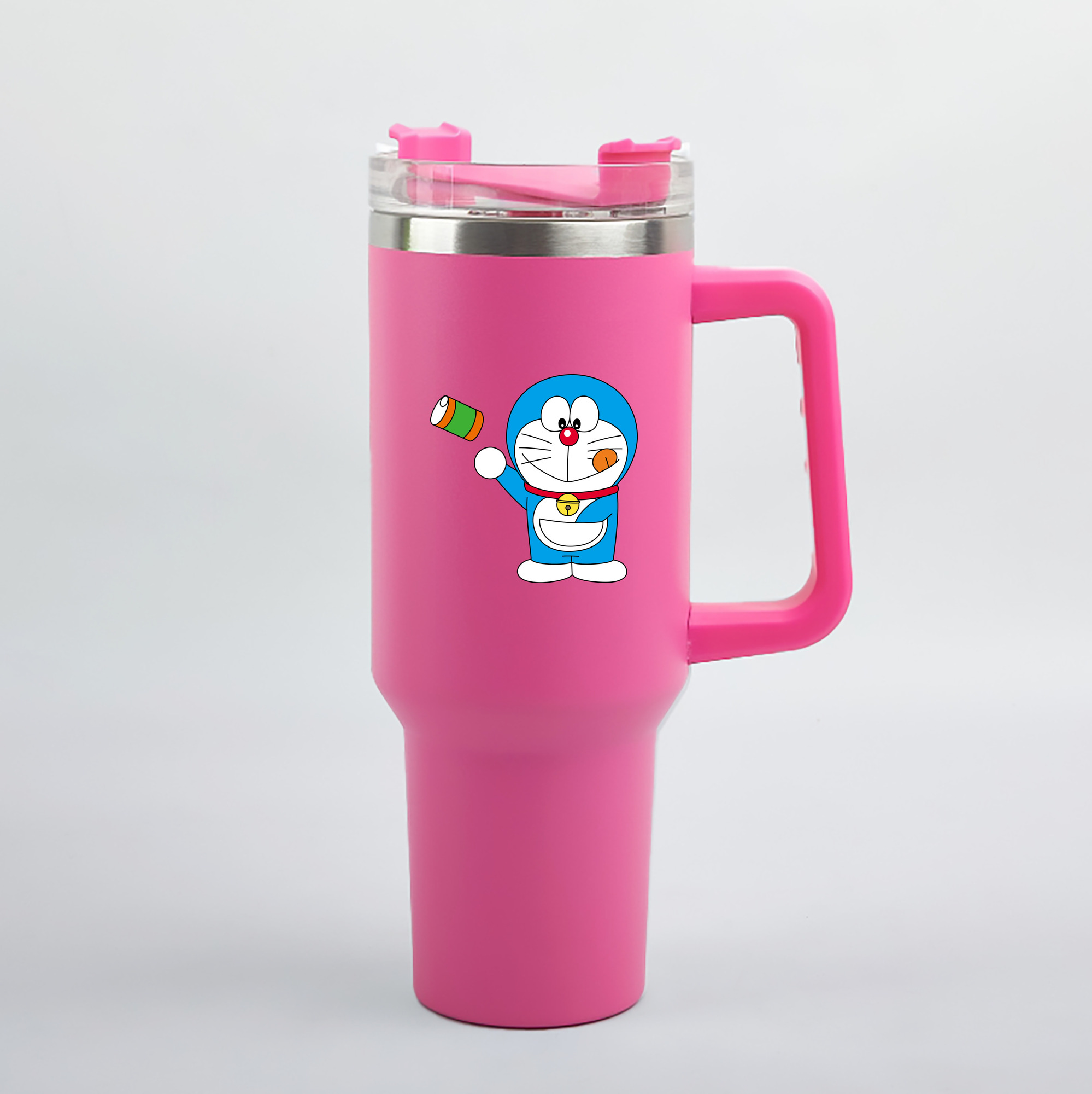 （画像用） ドラえもん Doraemon 1200mL車用タンブラー（カラープリント）